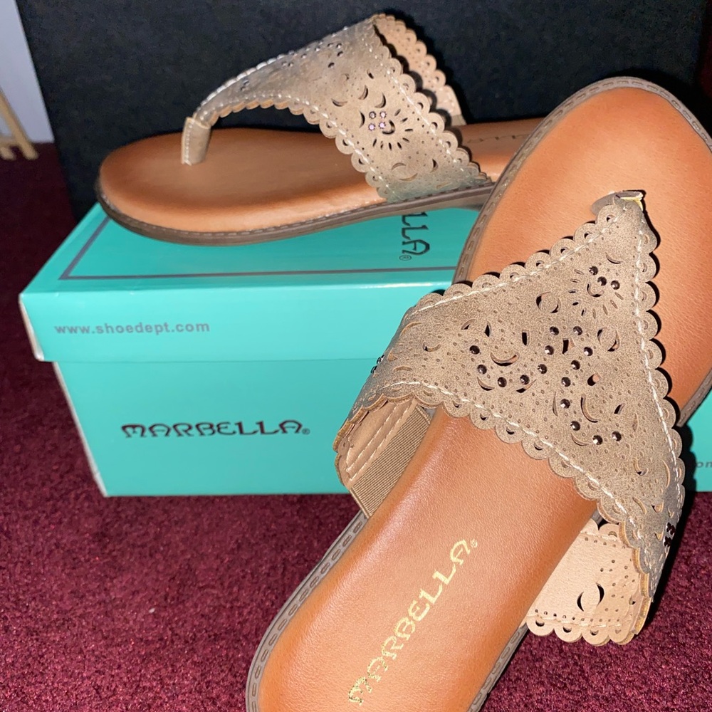 MARELLA Women's Beige Sandals